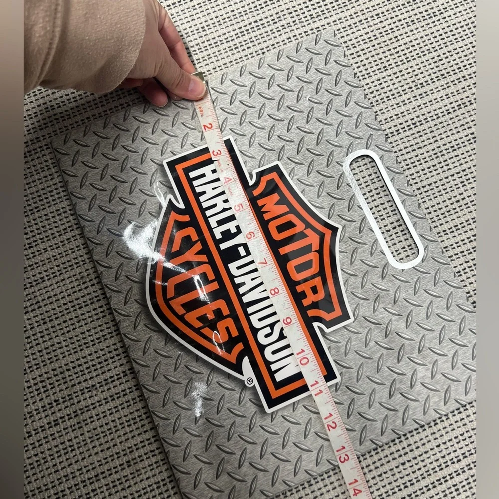 Harley-Davidson paper gift bag black gray 13.5x10.5 inch NEW